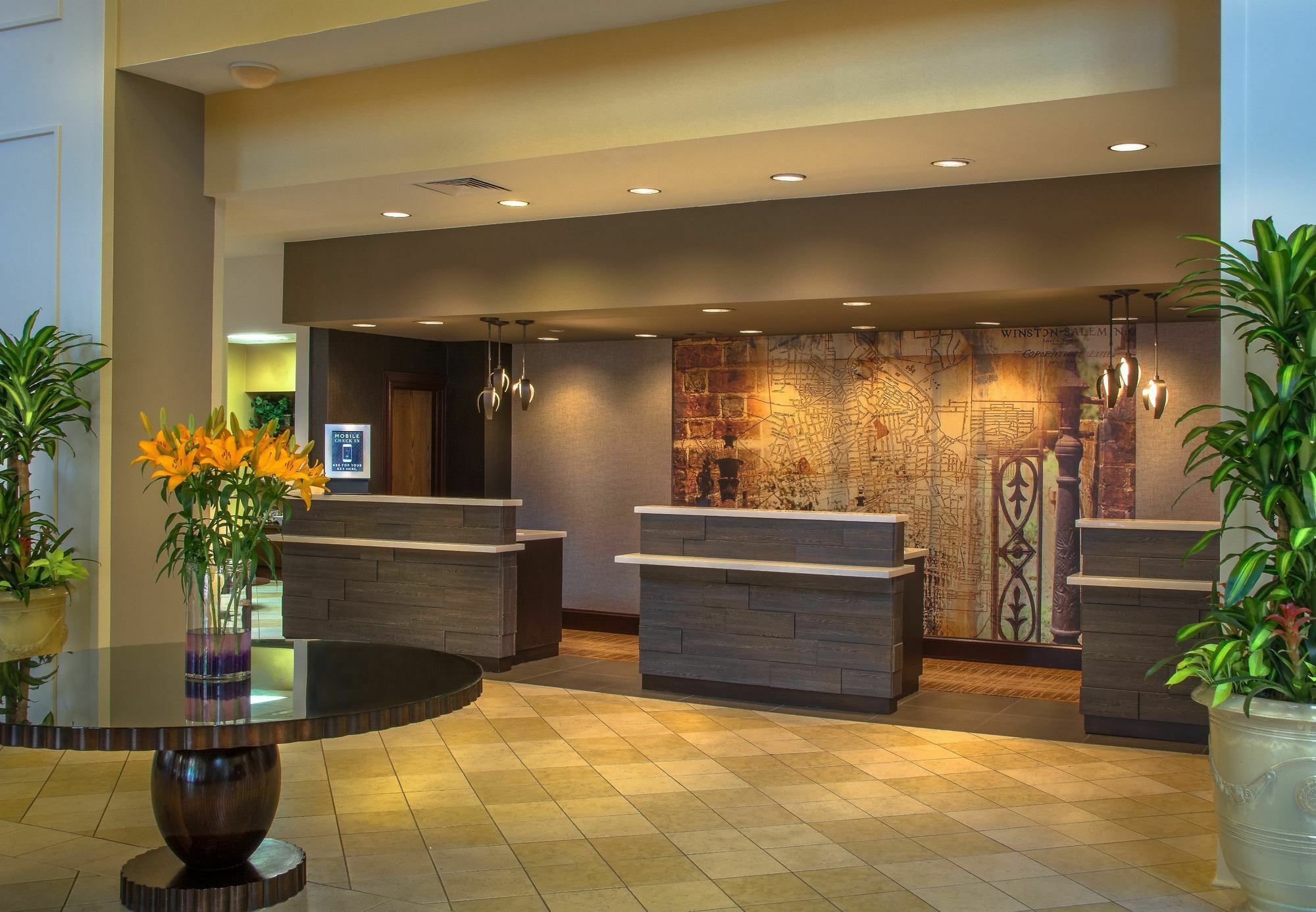 Winston-Salem Marriott Hotel Eksteriør billede